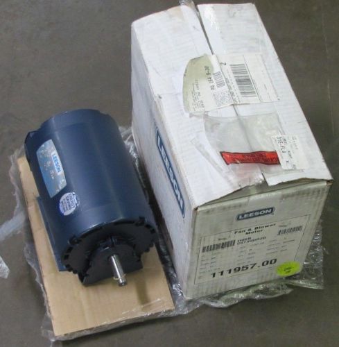Leeson 111957.00 c6t46dr2d 1/2 hp 1725/1140 rpm 460v 56h electric motor nib for sale