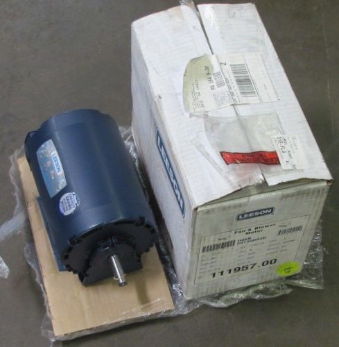 LEESON 111957.00 C6T46DR2D 1/2 HP 1725/1140 RPM 460V 56H ELECTRIC MOTOR NIB