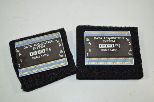 Burr Brown Data Acquisition System Chip Lot of 2 Model# SDM854BG