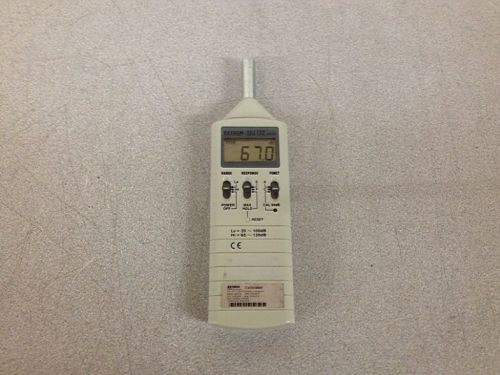Extech 407735 Sound Level Meter Decible Measuremnt Unit w/ Batteries
