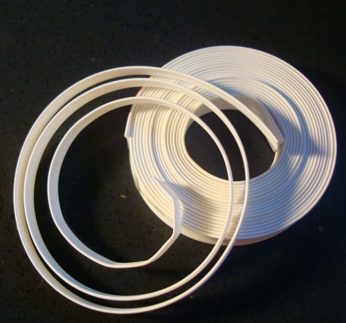 Flat printable heat shrink tubing, WHITE BuyHeatShrink 1/8 inch 100 FT