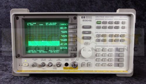 Agilent Keysight HP 8564E Portable Spectrum Analyzer, 9 kHz to 40 GHz