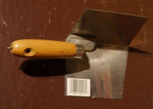 Inside Corner Drywall/Wallboard Taping Knife, 8&#034; x 5&#034; Blade Wood Handle USA?