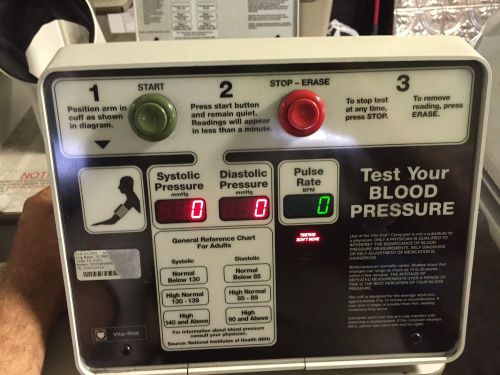 Vita-Stat Blood Pressure Kiosk
