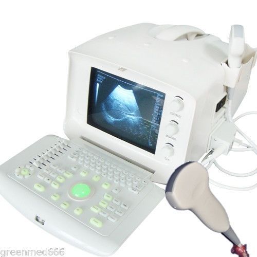 3d working station digital portable ultrasound scanner machine convex probe 2015 for sale