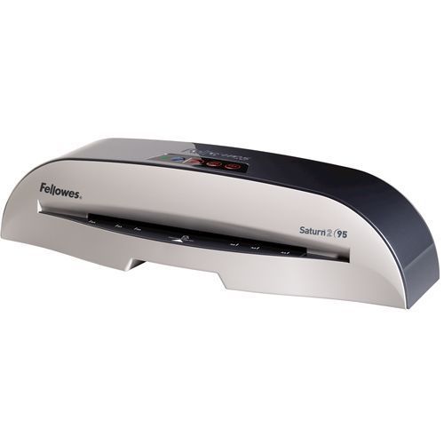 Fellowes saturn 2 95 laminator with pouch starter kit for sale