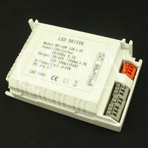 50W LED Constant Current  Driver Power Supply Transformer 1.5A Non-Waterproof HK