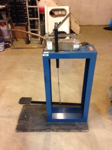 Miller msm-41 spot welder with stand &amp; foot pedal for sale