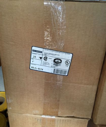 (box of 25)  oz gedney blg-4124 4&#034; insulated grounding bushings egs  *new* for sale