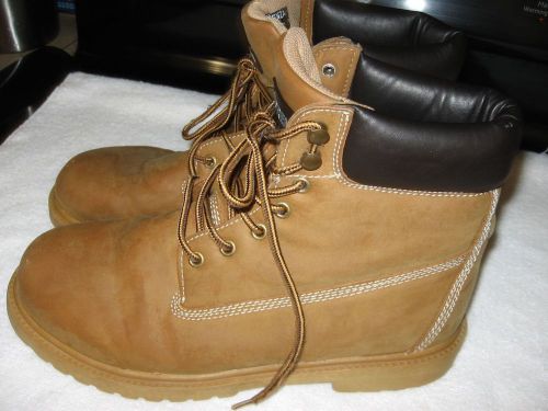 MENS TAN MORENZA WORK BOOT SIZE 12 MARINO TAN