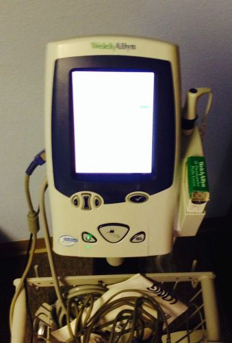 WELCH ALLYN VITAL SIGNS SPOT MONITOR LXI 45NTO WITH STAND