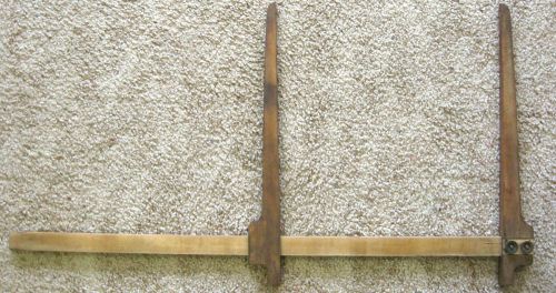 C1920 antique &#034;u.s. dept. of agriculture - forest service&#034; - 36&#034; tree caliper us for sale