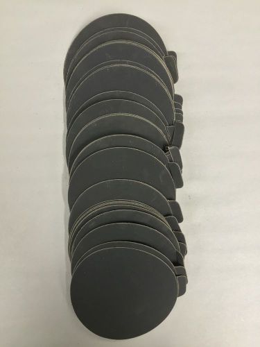 QTY:50 5&#034; Silicon Carbide 600 Grit PSA Wet Dry Sanding Disc W/Tab USA SHIPPING