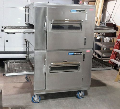 Lincoln Impinger 1450 Double Stacked Gas Conveyor Oven
