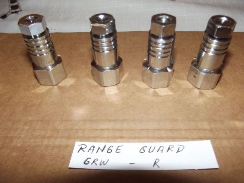 LOT OF 4 NOZZLE OF CHEMICAL  FIRE SUPPRESSION USED