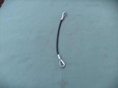 Used !!! 1 pc bowflex extreme 9 5/8&#034; long cable with eye hooks on ends for sale