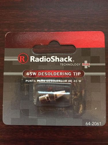 NEW RadioShack 45W DESOLDERING TIP 64-2061