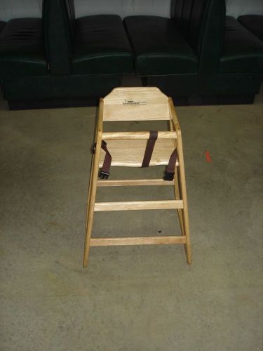 WOOD BABY HIGH CHAIR