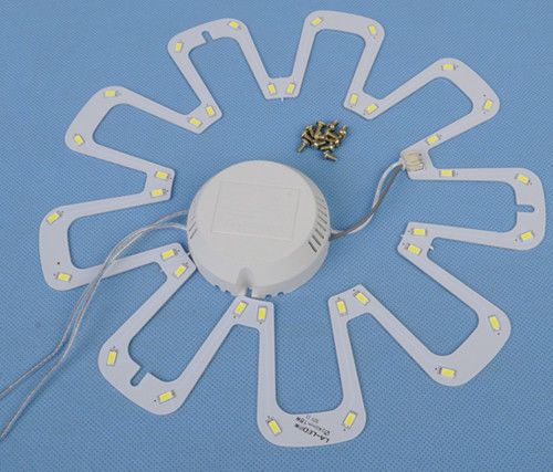 1pcs 18W 5730 White LED Gear-Shape Light Emitting Diode SMD With Power