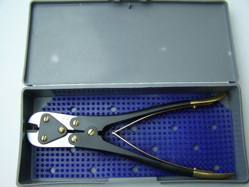 T/C PIN &amp; Wire Cutter 10&#034; Double action &amp; Sterile Case Orthopedic Instruments