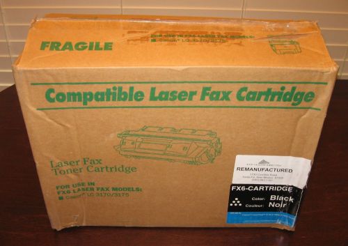FX6 LASER FAX TONER CARTRIDGE - FOR CANON LC 3170 / 3175 REMANUFACTURED