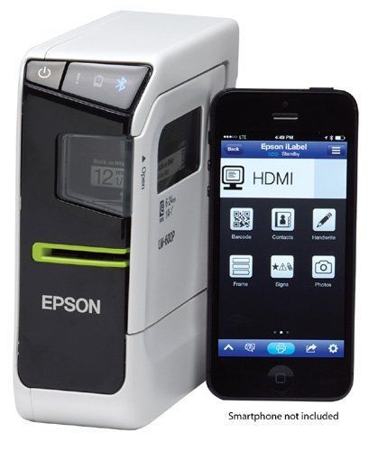 Epson labelworks lw-600p app-enabled, portable label printer w/ bonus tape 90-1 for sale