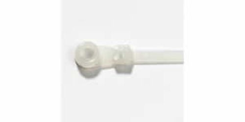 Cable Tie Screw Mount 7&#034; Natural 100 Pk