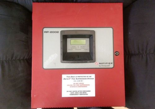 Honeywell notifier rp-2002 agent release control panel with accessories for sale