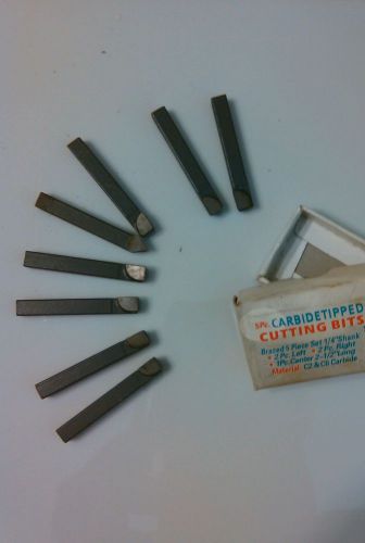 Carbide tipped cutting bits