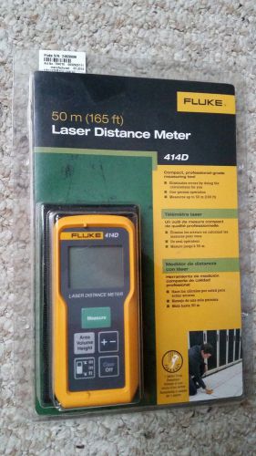 Fluke FLUKE-414D/WWG Laser Distance Meter Up to 165&#039; LCD Display