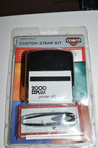 Cosco custom stamp kit 2000 plus - nib for sale