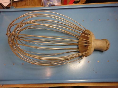Used, Free Ship, Hobart 40 QT Wire Whip Whisk for Hobart Mixers NSF VMLH 40D
