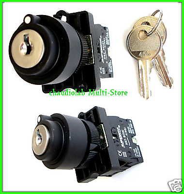 1x Key Lock Power On-Off-On Switch Maintained Key type #81112