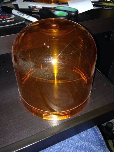 Federal Signal Visibeam Or Senrty Beacon Dome Used FSC 24 Amber