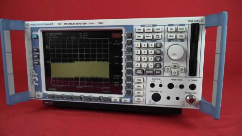 Rohde &amp; Schwarz FSP 7 Spectrum Analyzer, 9 kHz to 7 GHz Order No.1164.4391.07