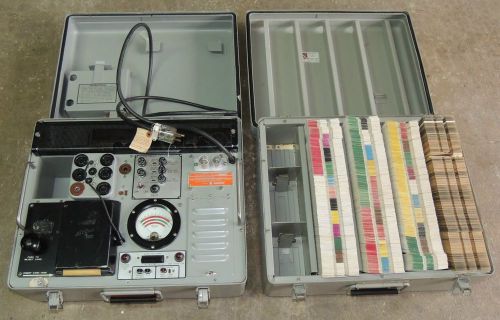 AN/USM-118B Western Electric Type Cardmatic Tube Tester With Cards Serial #1