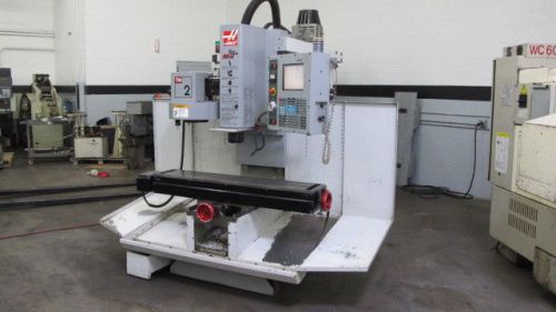 Haas tm-2 cnc vertical toolroom mill with automatic tool changer for sale