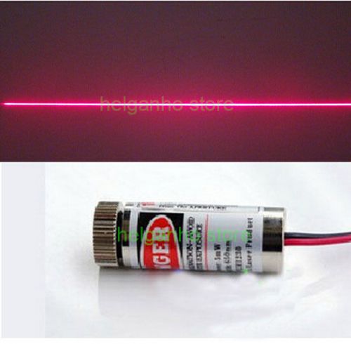 5PCS 5V 5mW 650nm Focusable Red Line Laser Light Diode Module for Marking Line