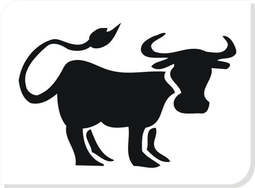 black bull car vinyl sticker decals truck window bumper decor #93