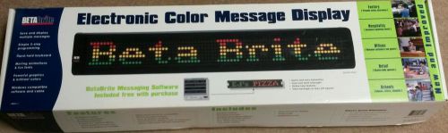 BETAbrite Electronic Color Message Display