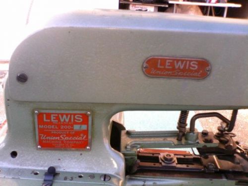 Lewis 200 Tacker Industrial Sewing Machine