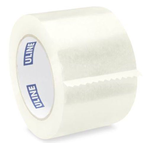 Uline brand 3&#034; tape - 110 yards - 2mil 4 pack for sale