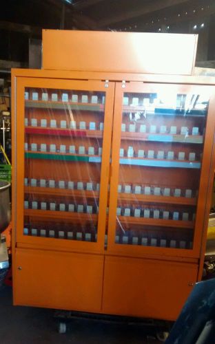 Cigarette cabinet Rack Store front locking display case w/key