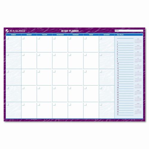 Reversible/Erasable Undated Monthly/Dated Yearly Wall Calendar, 36 x 24, 2013