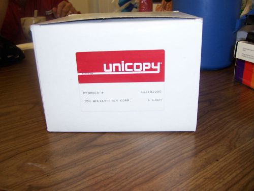 IBM Wheelwriter Correctable Tape, Box of 6 Unicopy
