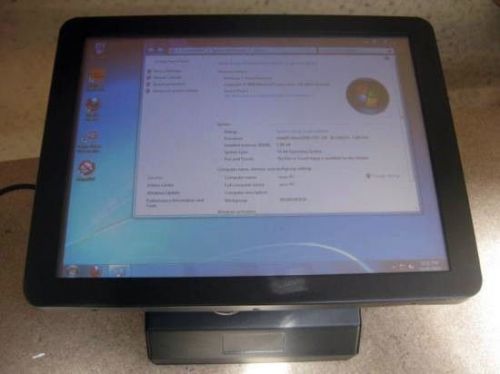 15&#034; All in One Touch Screen POS machine Windows 7 Point of Sale #S3