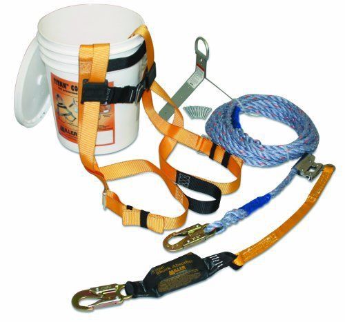 Miller by Honeywell Titan TRK2000-50FT B Compliant Fall Protection Complete Roo