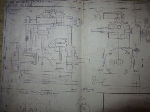 plans for Stuart Turner Sirius steam engine