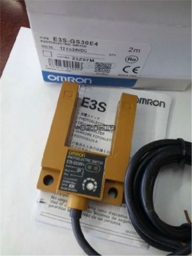 Omron e3s-gs30e4 photoelectric switch 12-24vdc new in box for sale