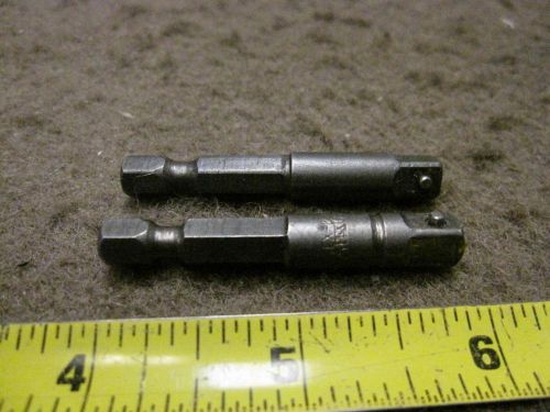 Apex ex-250-2 hex drive extension, pin lock, 1/4 x 2 in 2 pc lot aircraft tools for sale